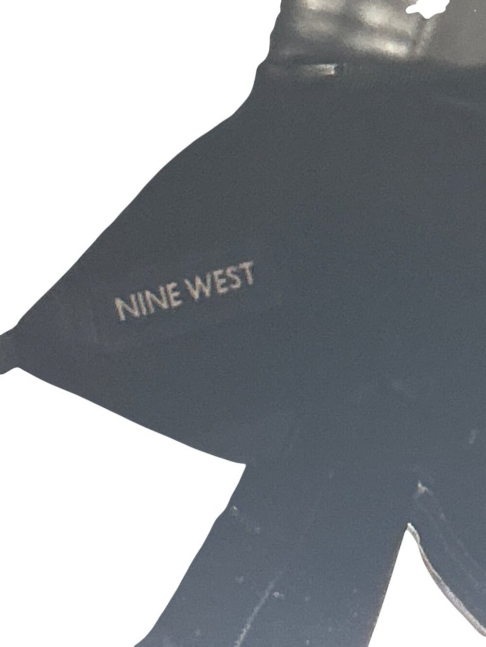 Nine West Quizme Women's 9M Knee High Platform Boots Black Leather Stiletto EUC - Picture 9 of 16